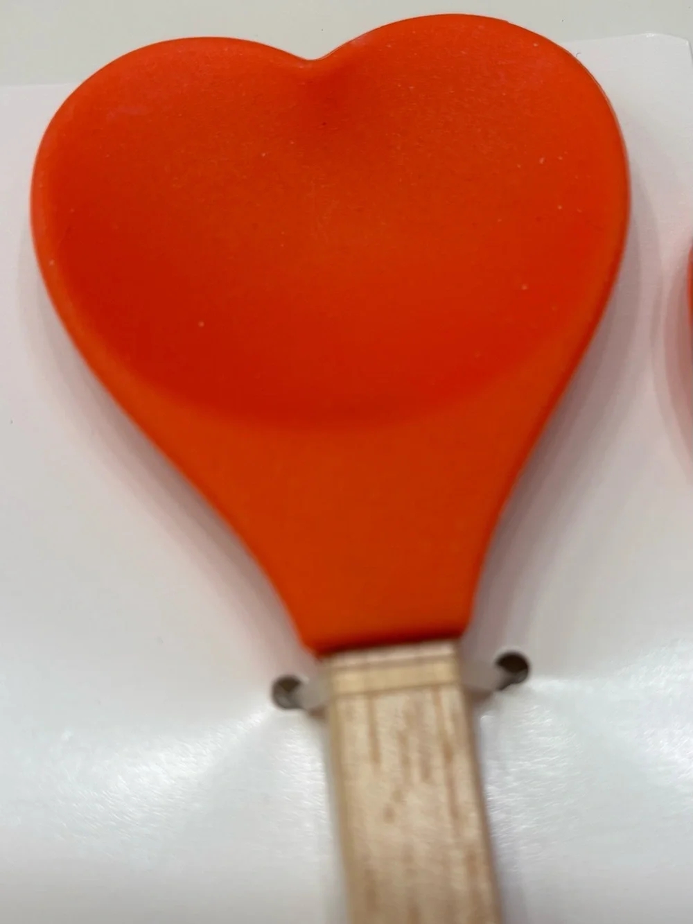Heart-shaped spatulas - set of 2